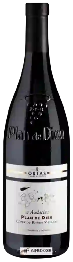 Ortas - Cave de Rasteau - Les Audacieux Côtes-du-Rhône-Villages 'Plan de Dieu' Ortas - Cave de Rasteau - Les Audacieux Côtes-du-Rhône-Villages 'Plan de Dieu'