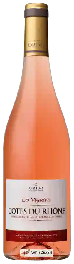 Ortas - Cave de Rasteau - Les Viguiers Côtes du Rhône Rosé