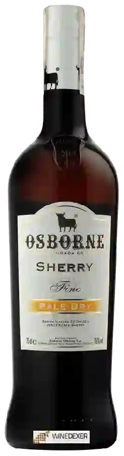 Winery Osborne - Fino Sherry Pale Dry Winery Osborne - Fino Sherry Pale Dry