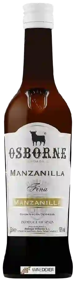Winery Osborne - Manzanilla Sherry Winery Osborne - Manzanilla Sherry