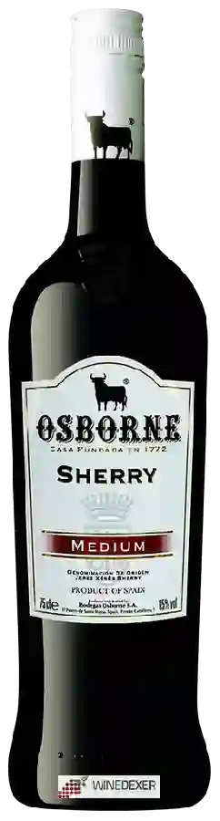 Winery Osborne - Medium Sherry