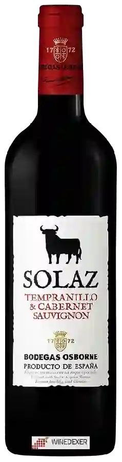 Winery Osborne - Solaz Tempranillo - Cabernet Sauvignon
