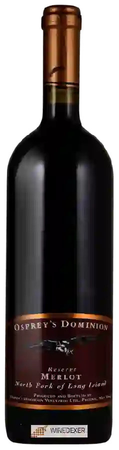 Winery Osprey's Dominion - Reserve Merlot Winery Osprey's Dominion - Reserve Merlot