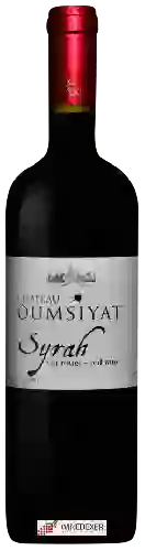 Winery Oumsiyat - Syrah