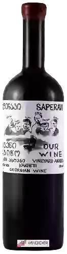 Winery Our Wine - Vineyard Akhoebi Saperavi