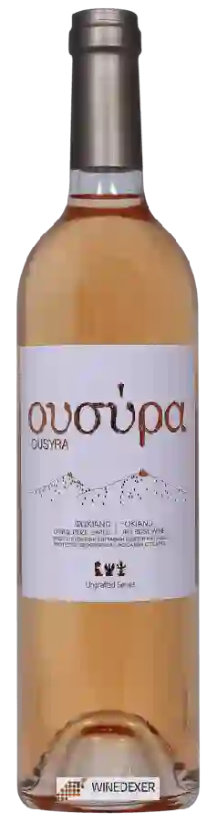Winery Ousyra (Ουσύρα) - Fokiano Rosé (&Phi&omega&kappa&iota&alpha&nu&omicron &Rho&omicron&zetaέ)