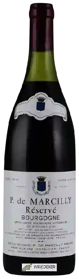 Winery P. de Marcilly Frères - Réservé Bourgogne