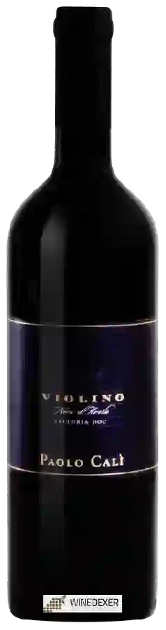 Winery Paolo Calì - Violino Nero d'Avola Vittoria Winery Paolo Calì - Violino Nero d'Avola Vittoria
