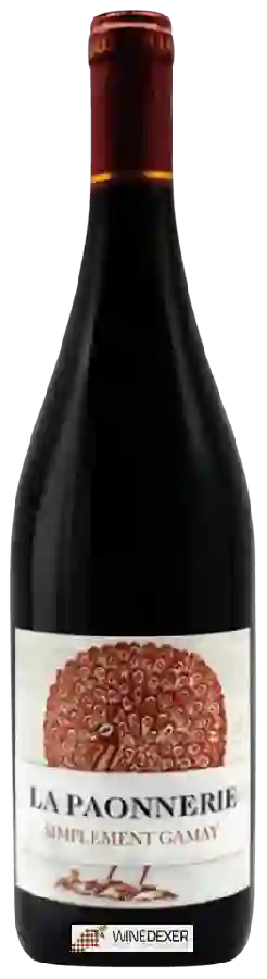 Winery La Paonnerie - Simplement Gamay Winery La Paonnerie - Simplement Gamay