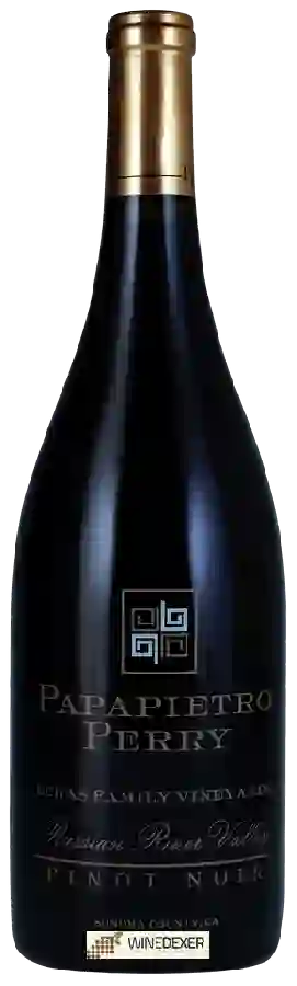 Winery Papapietro Perry - Leras Family Vineyard Pinot Noir Winery Papapietro Perry - Leras Family Vineyard Pinot Noir