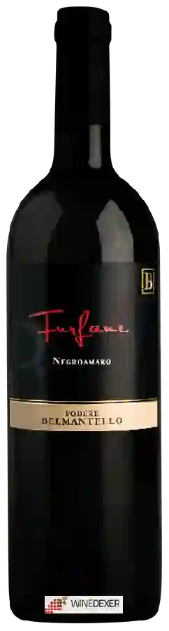 Winery Cantine Paradiso - Podere Belmantello Furfane Negroamaro Winery Cantine Paradiso - Podere Belmantello Furfane Negroamaro