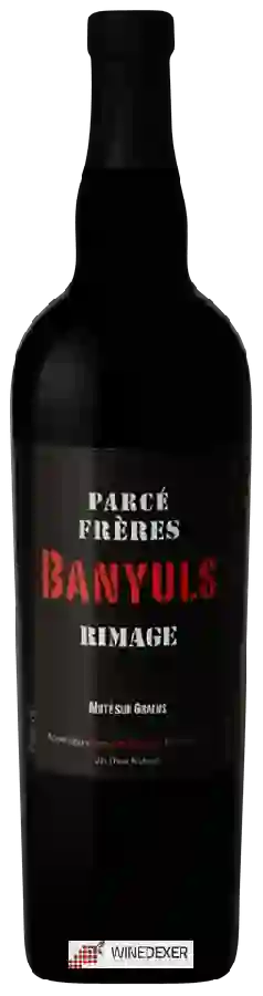 Winery Parcé Frères - Banyuls Rimage Winery Parcé Frères - Banyuls Rimage