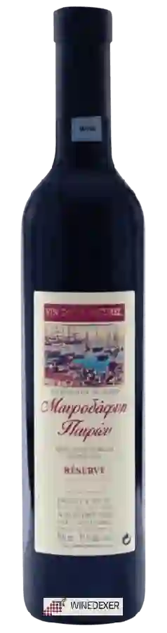 Winery Parparoussis - Mavrodaphne of Patras Reserve Vin Doux Naturel Winery Parparoussis - Mavrodaphne of Patras Reserve Vin Doux Naturel
