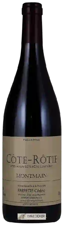 Winery Parpette Cédric - Montmain Côte-Rôtie Winery Parpette Cédric - Montmain Côte-Rôtie