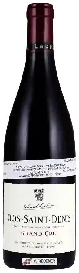 Winery Pascal Lachaux - Clos-Saint-Denis Grand Cru Winery Pascal Lachaux - Clos-Saint-Denis Grand Cru