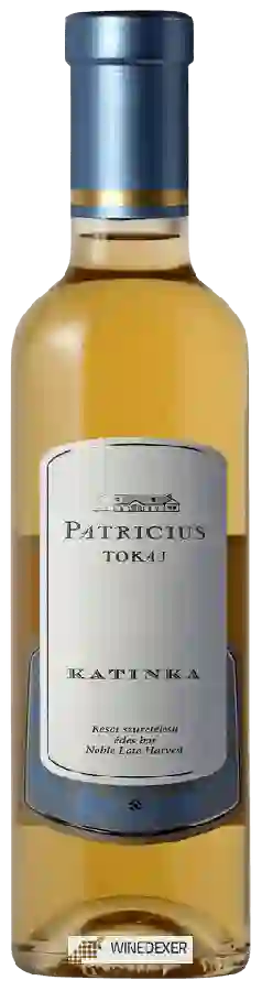 Winery Patricius - Katinka Noble Late Harvest Winery Patricius - Katinka Noble Late Harvest