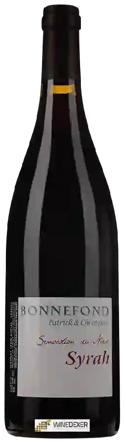 Winery Patrick et Christophe Bonnefond - Sensation du Nord Syrah Winery Patrick et Christophe Bonnefond - Sensation du Nord Syrah
