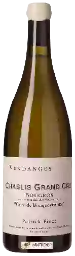 Winery Patrick Piuze - Côte de Bouqueyraux Bougros Chablis Grand Cru