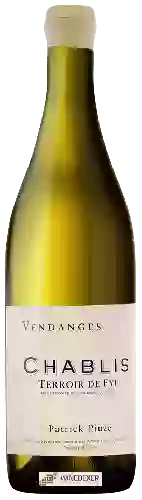 Winery Patrick Piuze - Terroir de Fyé Chablis