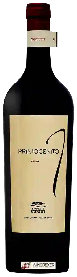 Winery Patritti - Primogénito Merlot