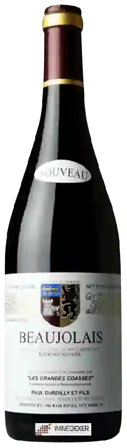 Winery Paul Durdilly - Les Grandes Coasses Beaujolais Nouveau Winery Paul Durdilly - Les Grandes Coasses Beaujolais Nouveau