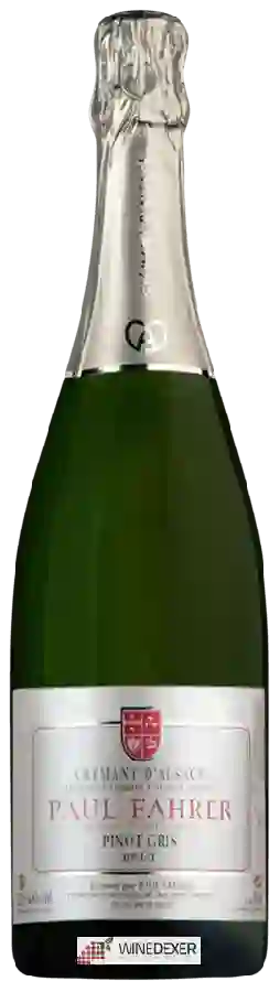 Winery Paul Fahrer - Cremant d'Alsace Pinot Gris Brut Winery Paul Fahrer - Cremant d'Alsace Pinot Gris Brut