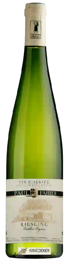 Winery Paul Fahrer - Riesling Vieilles Vignes Winery Paul Fahrer - Riesling Vieilles Vignes