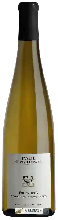 Winery Paul Ginglinger - Riesling Alsace Grand Cru 'Pfersigberg'