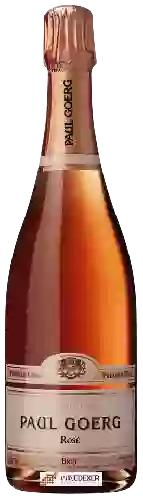 Winery Paul Goerg - Brut Rosé Champagne Premier Cru
