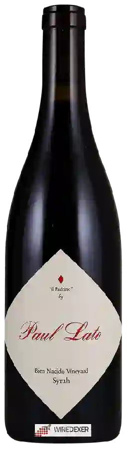 Winery Paul Lato - Il Padrino Bien Nacido Vineyard Syrah Winery Paul Lato - Il Padrino Bien Nacido Vineyard Syrah