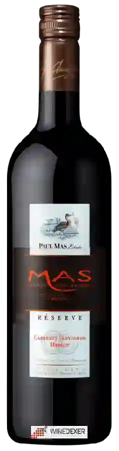 Winery Paul Mas - Cabernet Sauvignon - Merlot Réserve Winery Paul Mas - Cabernet Sauvignon - Merlot Réserve