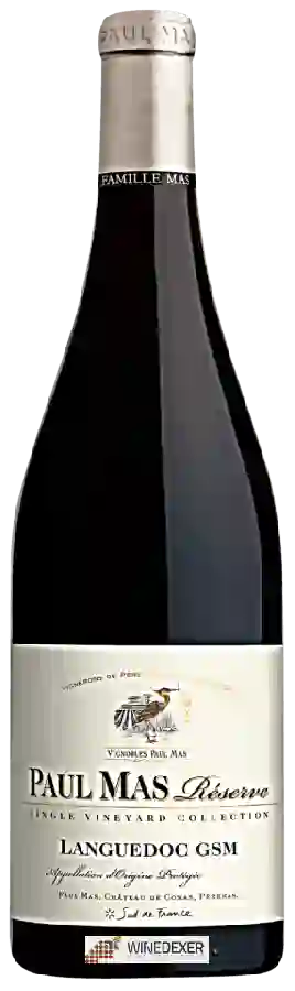 Winery Paul Mas - G.S.M. Grenache - Syrah - Mourvèdre Réserve Winery Paul Mas - G.S.M. Grenache - Syrah - Mourvèdre Réserve