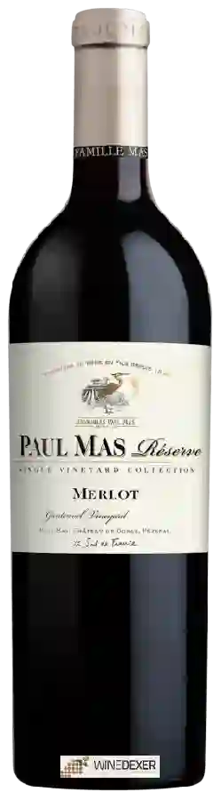 Winery Paul Mas - Merlot Réserve Winery Paul Mas - Merlot Réserve
