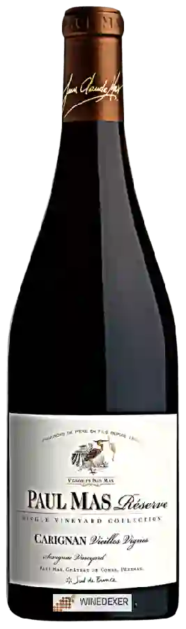 Winery Paul Mas - Savignac Vineyard Vieilles Vignes Carignan Réserve Winery Paul Mas - Savignac Vineyard Vieilles Vignes Carignan Réserve