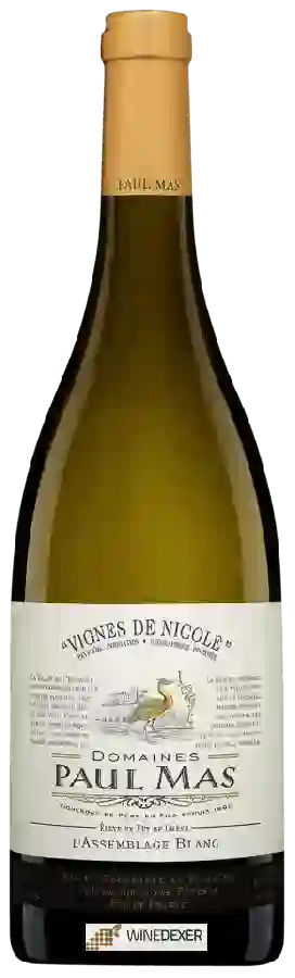 Winery Paul Mas - Vignes de Nicole l'Assemblage Blanc