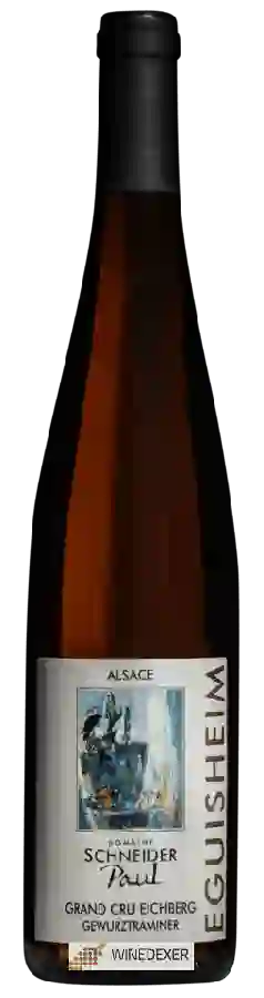 Winery Paul Schneider - Gewürztraminer Alsace Grand Cru 'Eichberg' Winery Paul Schneider - Gewürztraminer Alsace Grand Cru 'Eichberg'