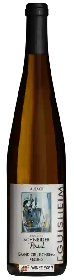 Winery Paul Schneider - Riesling Alsace Grand Cru 'Eichberg' Winery Paul Schneider - Riesling Alsace Grand Cru 'Eichberg'