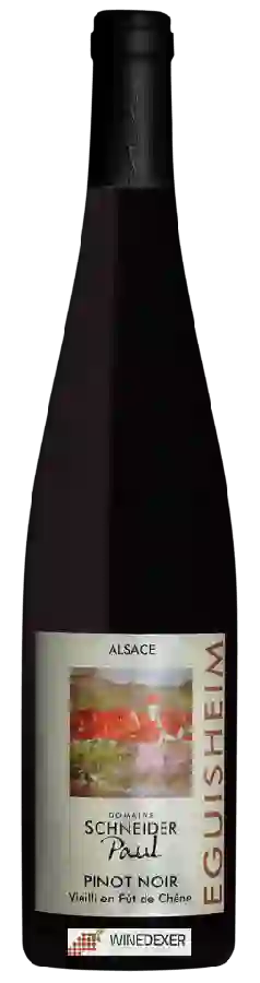 Winery Paul Schneider - Vieilli en Fût de Chêne Pinot Noir E.