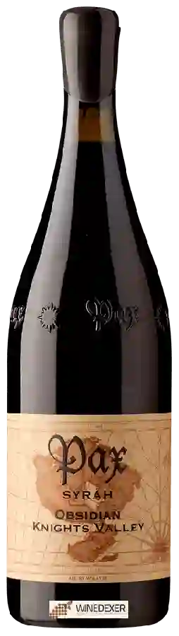 Winery Pax - Obsidian Syrah Winery Pax - Obsidian Syrah