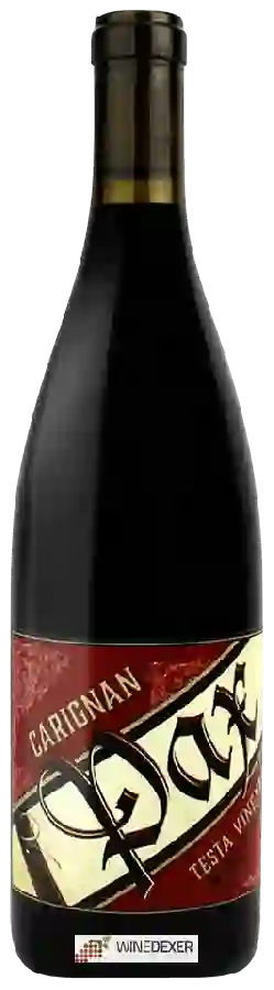Winery Pax - Testa Vineyard Carignan Winery Pax - Testa Vineyard Carignan