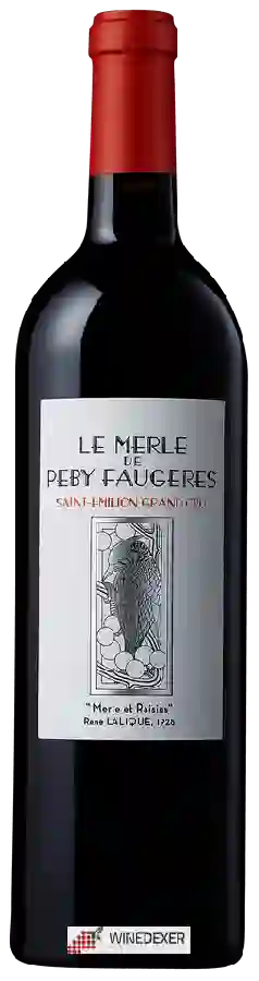 Château Péby Faugères - Le Merle de Péby Faugères Saint-Émilion Grand Cru