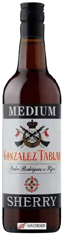 Winery Pedro Rodriguez e Hijos - Gonzalez-Tablas Medium Sherry Winery Pedro Rodriguez e Hijos - Gonzalez-Tablas Medium Sherry