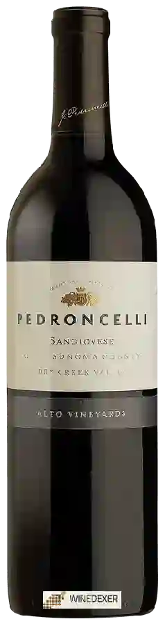 Winery Pedroncelli - Alto Vineyards Sangiovese Winery Pedroncelli - Alto Vineyards Sangiovese