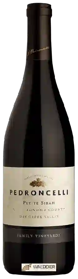 Winery Pedroncelli - Family Vineyards Petite Sirah Winery Pedroncelli - Family Vineyards Petite Sirah