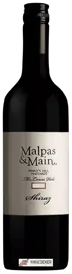 Winery Penny's Hill - Malpas & Main Shiraz