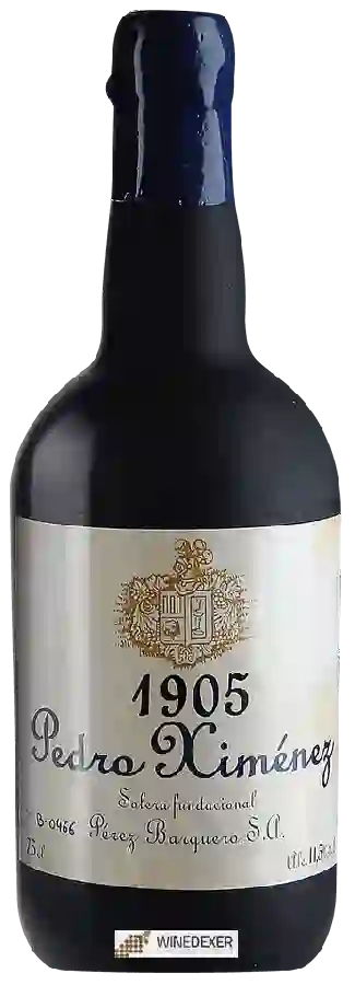 Winery Perez Barquero - 1905 Pedro Ximénez Winery Perez Barquero - 1905 Pedro Ximénez
