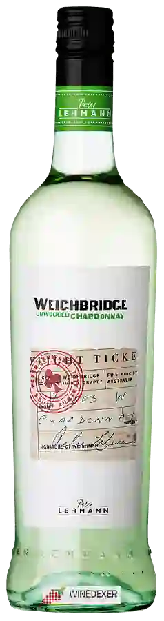 Winery Peter Lehmann - Weighbridge Unoaked Chardonnay