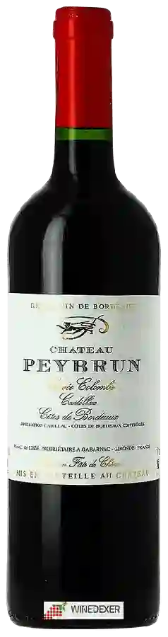 Château Peybrun - Cuvée Colombe Cadillac - Côtes de Bordeaux