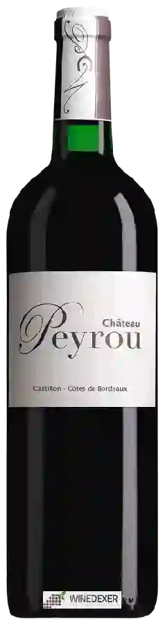 Château Peyrou - Castillon - Côtes de Bordeaux Château Peyrou - Castillon - Côtes de Bordeaux