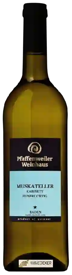 Winery Pfaffenweiler Weinhaus - Muskateller Kabinett Feinfruchtig Winery Pfaffenweiler Weinhaus - Muskateller Kabinett Feinfruchtig